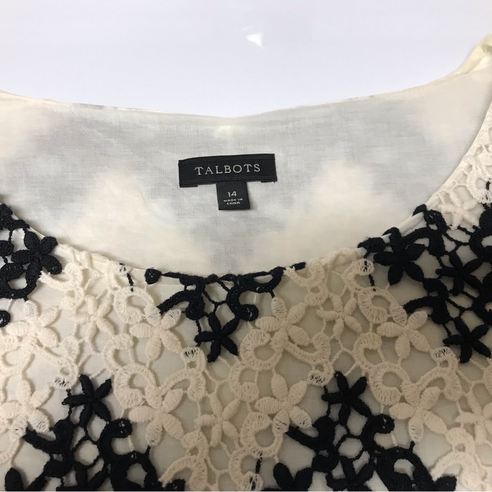 Talbots Top Size 14 - Picture 7 of 9